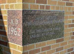 St. Therese, Church of the Little Flower in Minot, North Dakota.