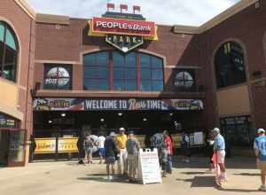 Entrance to PeoplesBank Park.