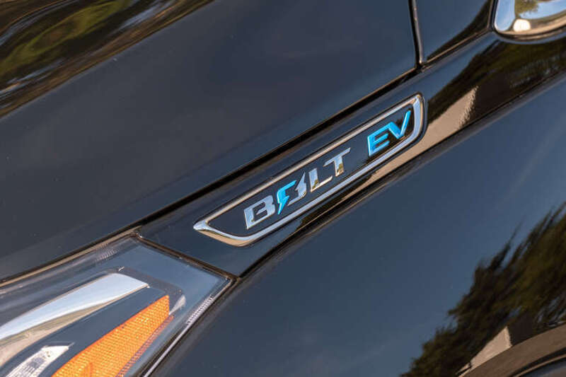 2019 Chevrolet Bolt EV in San Francisco, California in April 2019