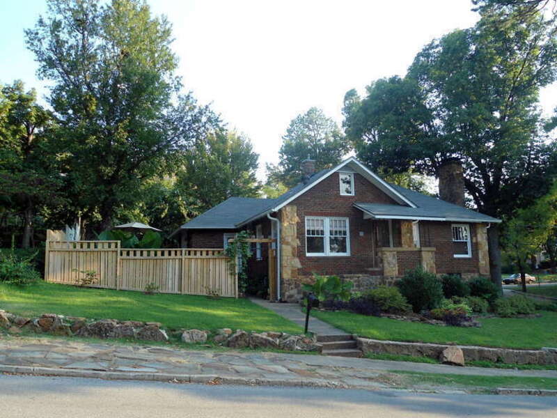 Contributing property in the Wilson Park Historic District in Fayetteville, Arkansas.