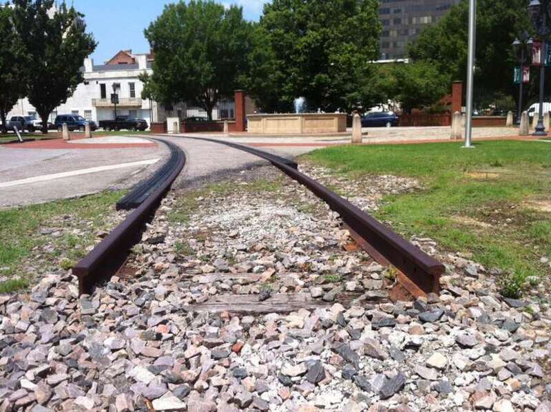Abandoned Track in Augusta, Georgia June 2013 at The Augusta Museum of History.