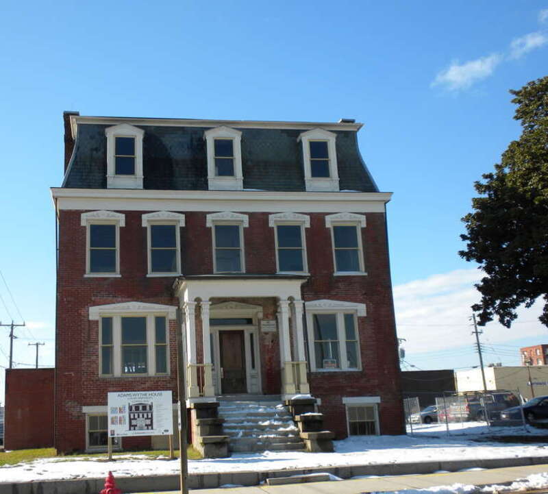 Cohen House on Corner of Adams and Wythe Streets, Petersburg, VA.  On NRHP. I donate this photo to the public domain.