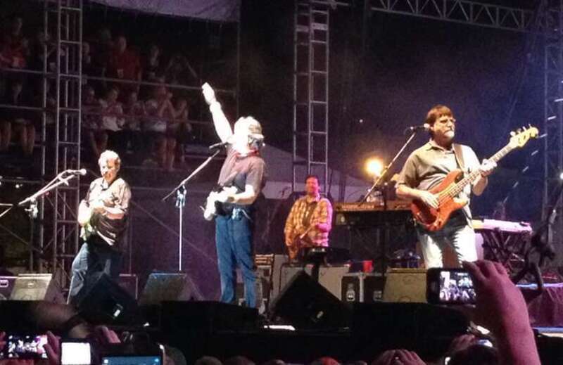 Country group Alabama at Bayfest 2014 in Mobile, Alabama.
