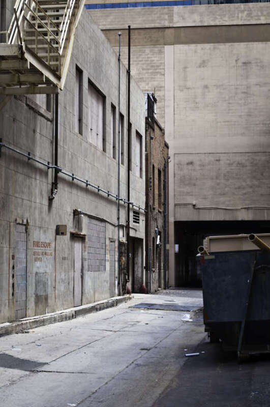 Alley Way, Copper Square, Phoenix, Arizona