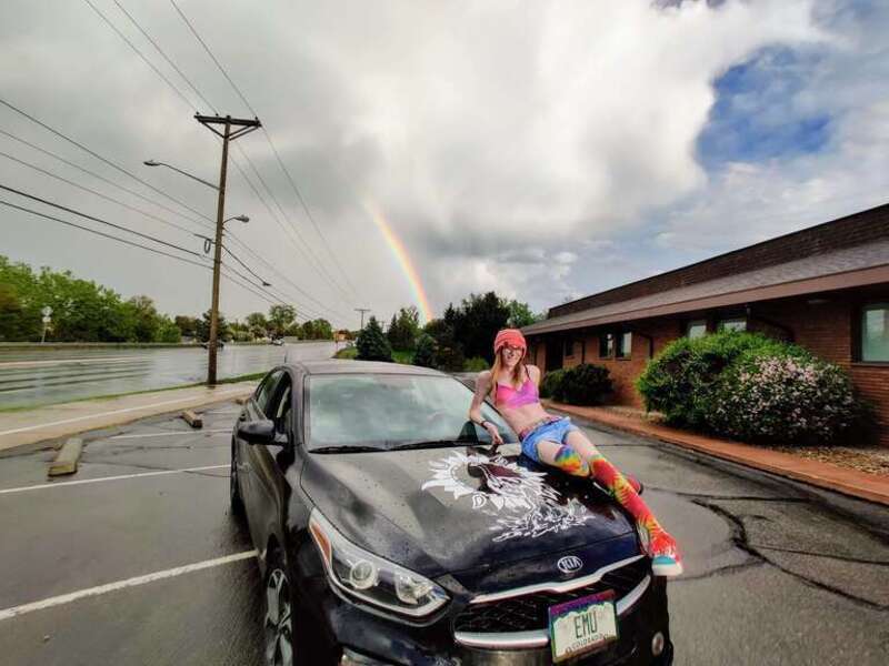Ally Sparkles and her Self Driving 2019 Kia Forte. 5/27/2020