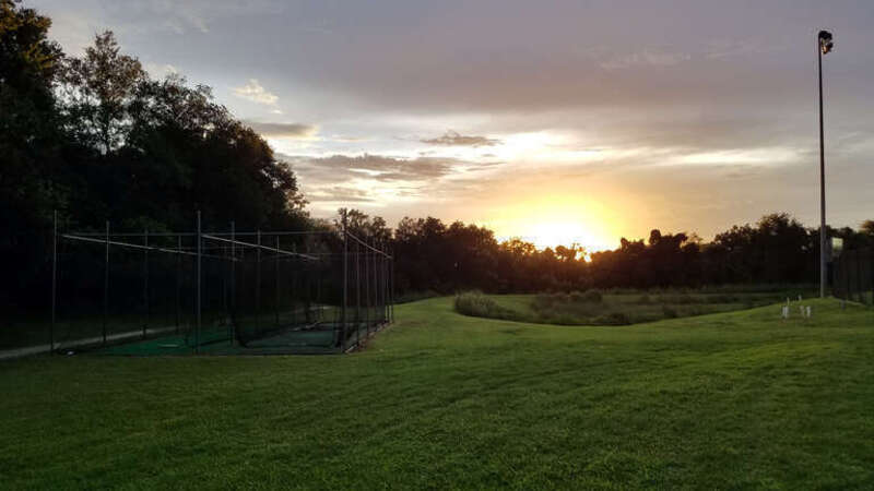 Taken at the Seminole Softball Complex. The white line at the left is a trail that runs through Sanlando Park. The Seminole Wekiva Trail is just beyond the tree line in the background.