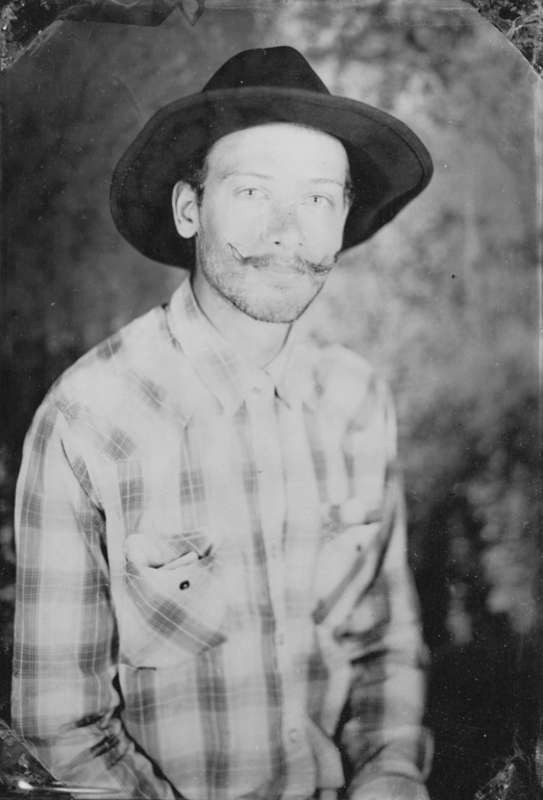 Arlo James Barnes' tintype