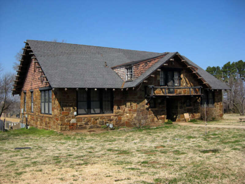 Ataloa Lodge, an art museum at Bacone College, Muskogee, Oklahoma