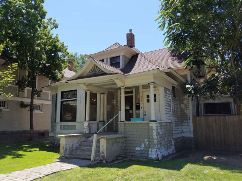 The Axel M. Nixon house (1903) in Boise, Idaho, was designed by John E. Tourtellotte and is listed on the National Register of Historic Places. The house is also part of the Fort Street Historic District.