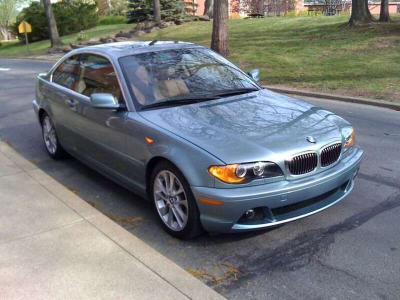 BMW 330ci Gray Green Metallic with 2 tone Natural Brown leather