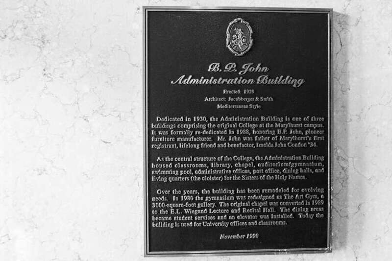 The B. P. John Administration Building at Marylhurst University