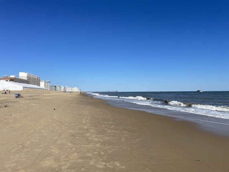 Beach at Virginia Beach Oceanfront