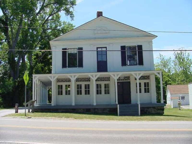 Boston Land and Manufacturing Company Store in Cuyahoga Valley National Park, Ohio, USA. Also known as Jim Brown Tavern.
