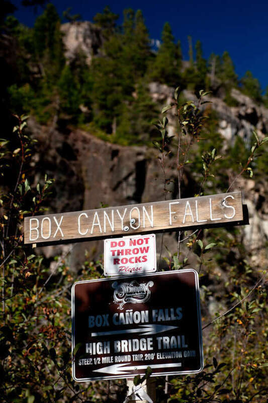 Box Cañon Falls, Ouray CO