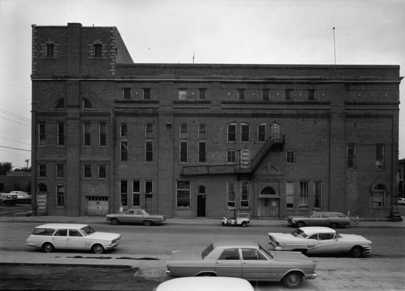 City Hall in Bozeman, Montana, United States.  Located at the intersection of Main Street and Rouse Avenue, City Hall is part of the Main Street Historic District, which is listed on the National Register of Historic Places.