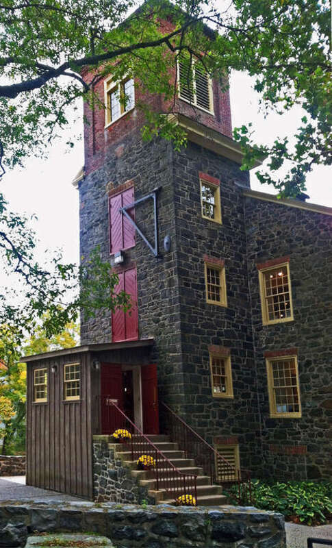 Breck's Mill bell tower, October 2014.