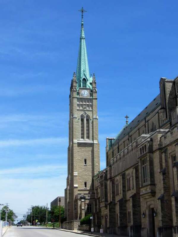 Cathedral of Saint Peter in Belleville, Illinois.