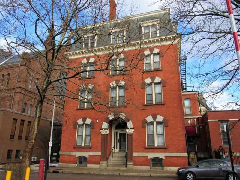 The rectory of the Cathedral of Saints Peter and Paul in Providence, Rhode Island.