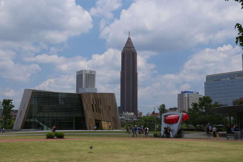Centennial Park District, Atlanta, GA, USA