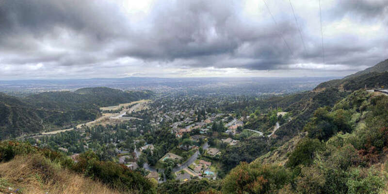 Beautiful clouds, no rain.