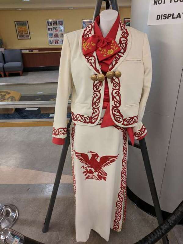 Charra outfit designed by Malena Cano.