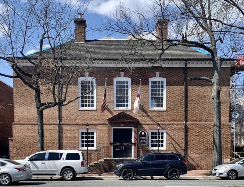 Christ Church Parish Hall in Alexandria, Virginia.