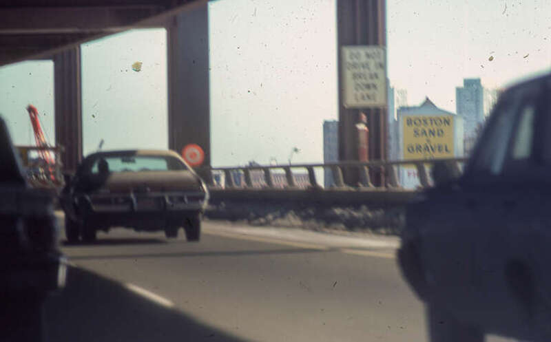 Air Quality - scanned MassDEP 35mm slides from one or more presentations dealing with air quality, emissions, traffic, vehicle inspections, etc... probably from the late 1980's