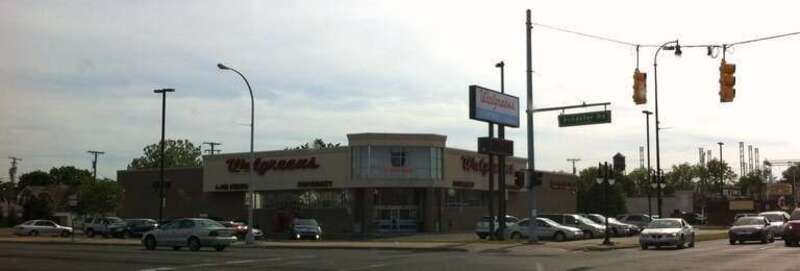 Walgreens Store # 5032, southwest corner of Schaeffer and Warren - 13601 West Warren Avenue, Dearborn, MI 48126