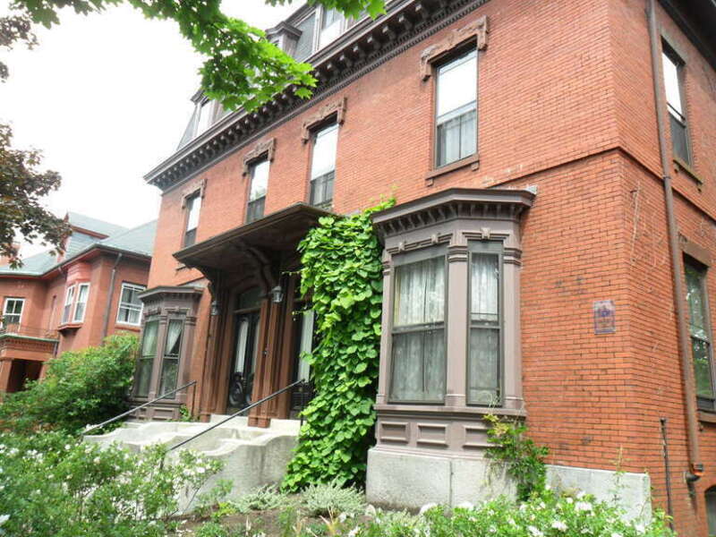 A house in the Deering Street Historic District in Portland, Maine.