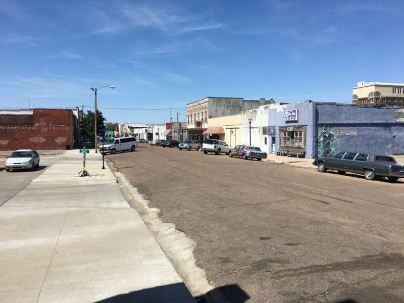 Delta Avenue in Clarksdale, Mississippi