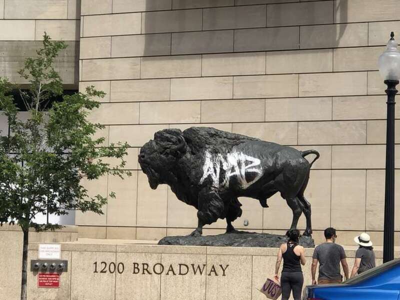 Denver Protest Aftermath May 30th