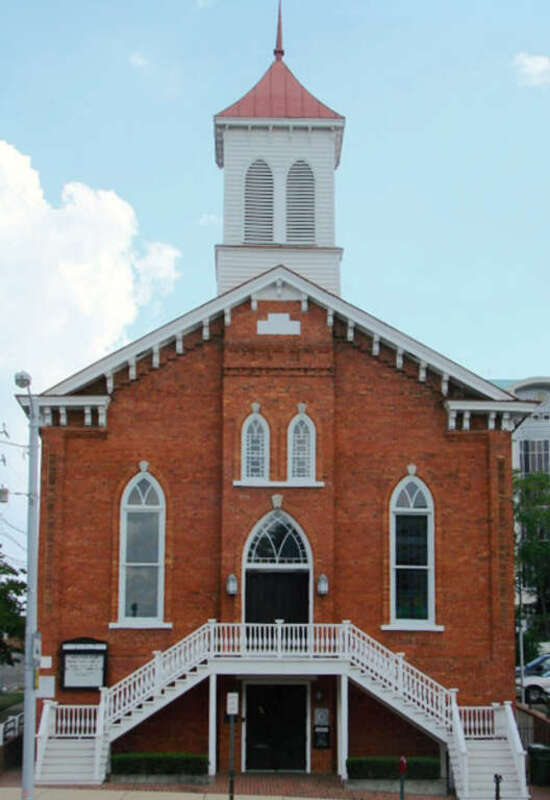 Dexter Avenue Baptist Church in Montgomery, Alabama.  Martin Luther King Jr. was the pastor here.
