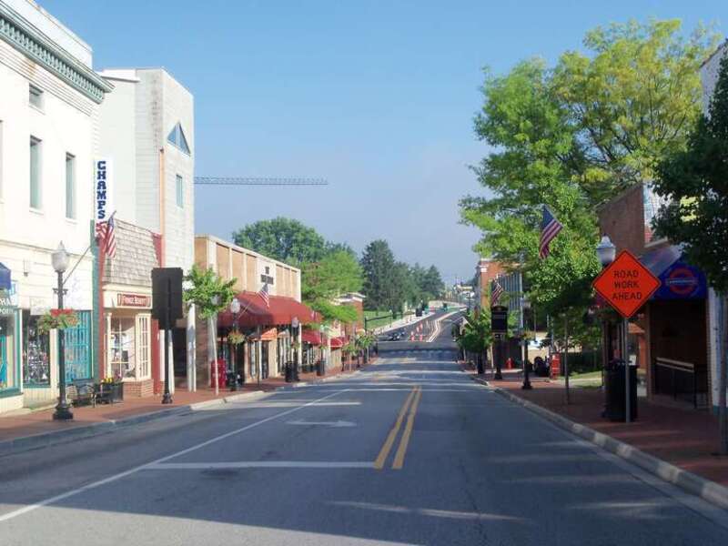 Downtown, Blacksburg, VA, USA