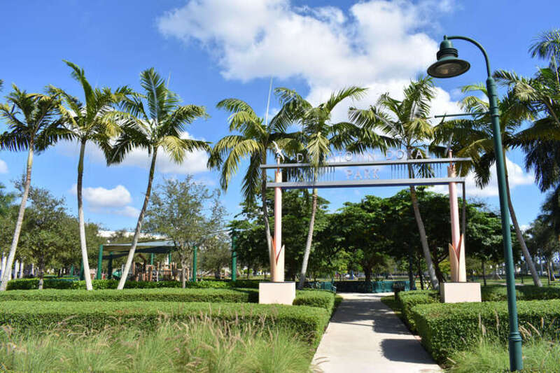 Downtown Doral Park in Doral, Florida.