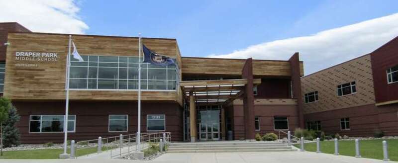 Middle school in Draper, Utah.