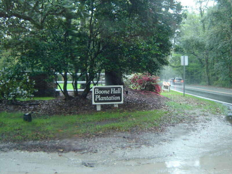 Enterance to Boone Hall Plantation Mt Pleasant SC