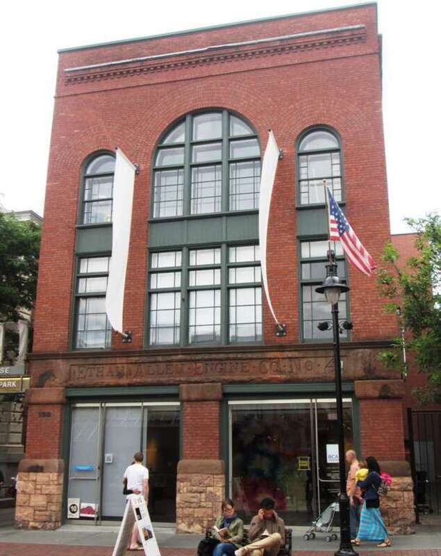 Ethan Allen Engine Company No. 4 Fire Station was built in 1887 and was designed by A. B. Fisher. (Source: [1])