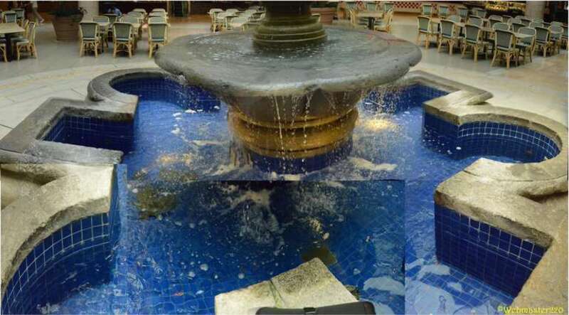 Fashion Island Newport Beach Atrium Court Fountain California