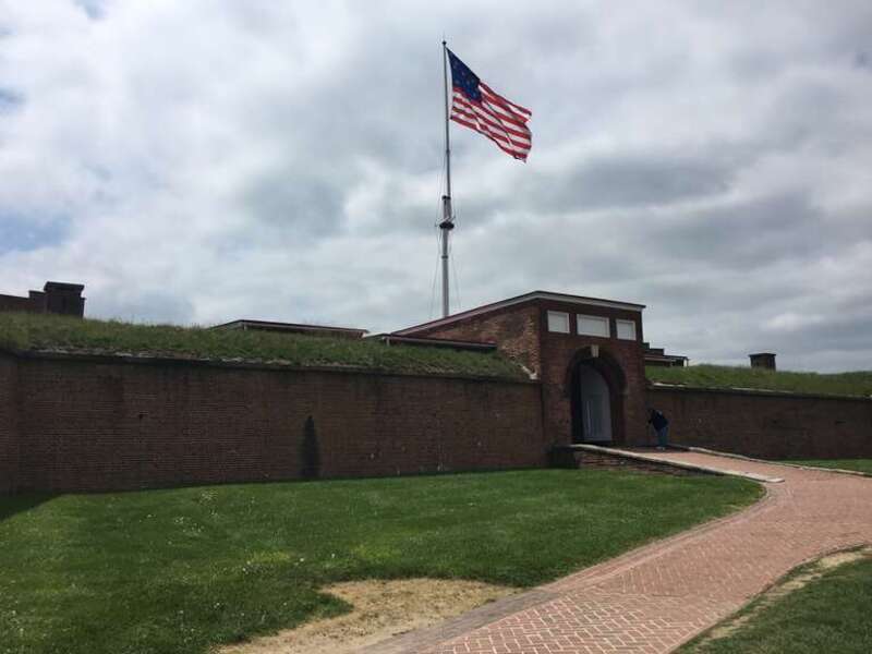 Fort McHenry National Monument and Historic Shrine in Baltimore, Maryland