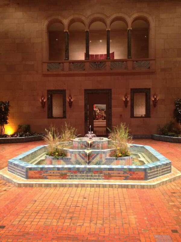 The Fountain Court at the Joslyn Art Museum in Omaha, Nebraska