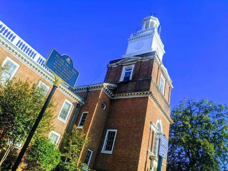 Freeport Village Hall, also known as the Municipal Building- was built in 1928 and expanded in 1973. It is a replica of Philadelphia's Independence Hall. N Ocean Ave, Freeport, NY 11520 
VILLAGE HALL - 1928
ALSO KNOWN AS THE MUNICIPAL
BUILDING. IT