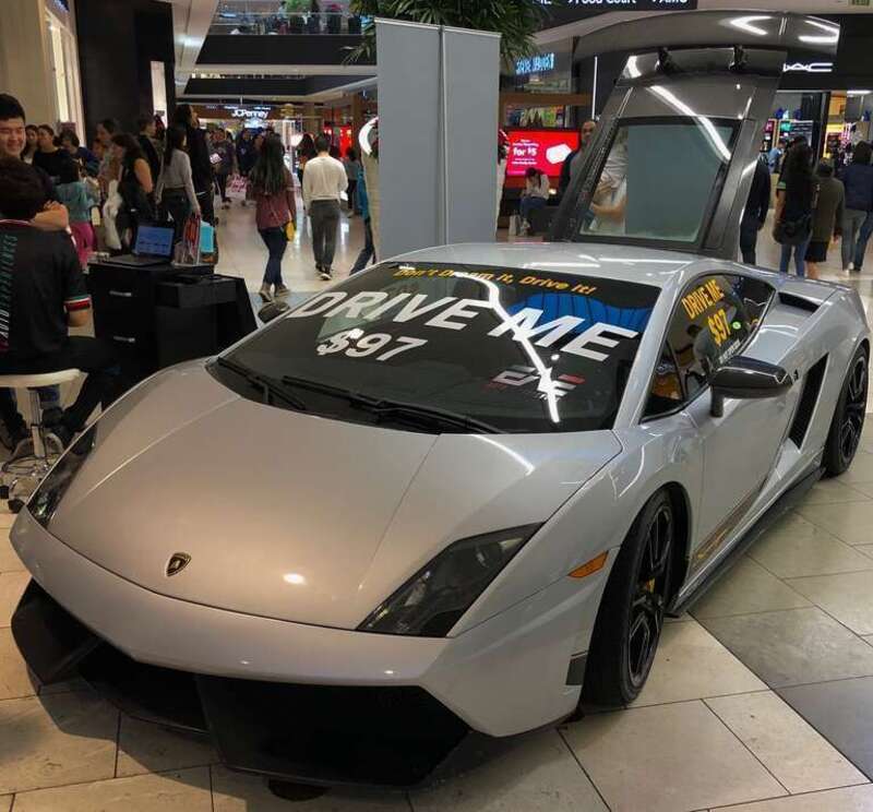 Drive me. Says this Lamborghini Gallardo