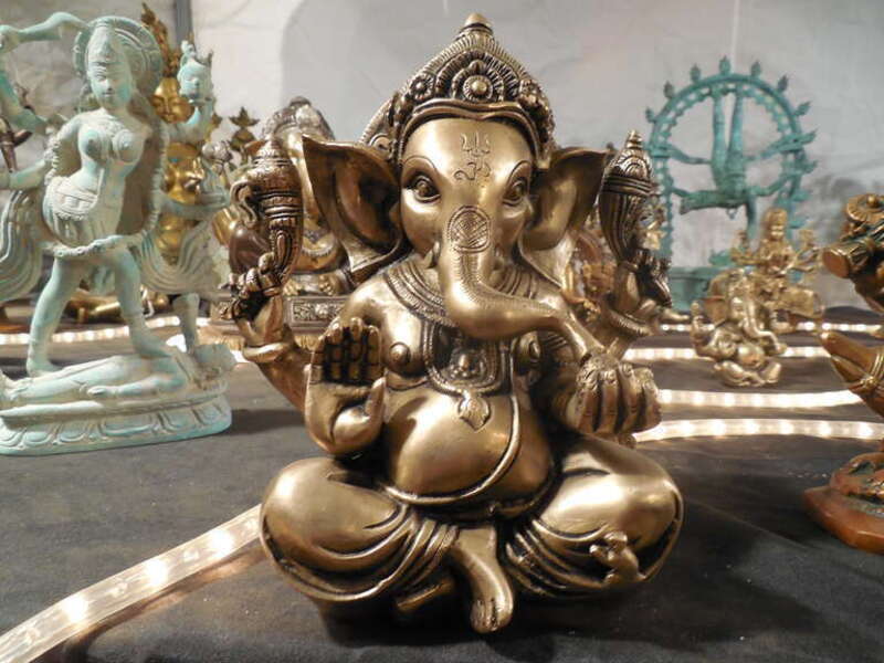 Ganesha murti (from the collection of Dr. Manoj Chalam), Joshua Tree, California, September 2014.