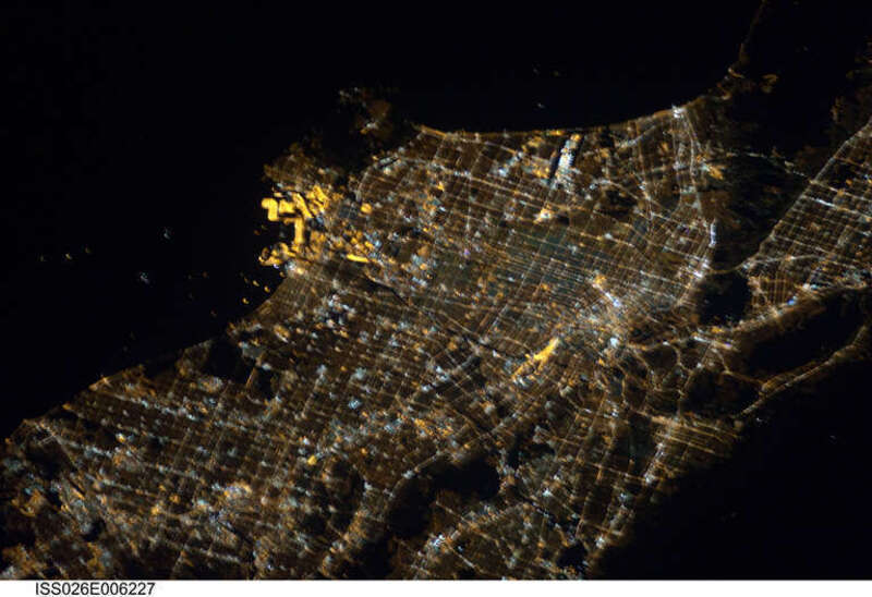 View of California taken during ISS Expedition 26.