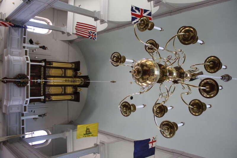 Inside The Old North Church Boston