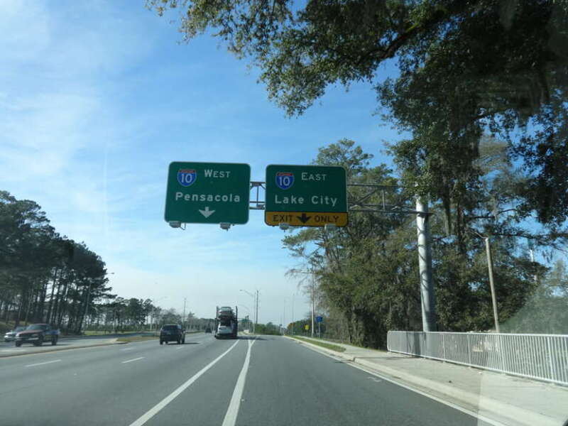 Interstate 10 Onramp from US27, Tallahassee, Leon County, Florida