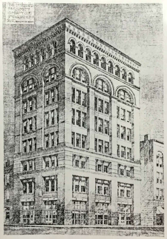 Interstate Investment Company Building, St. Louis, MO (USA), 1891, designed by Isaac S. Taylor.