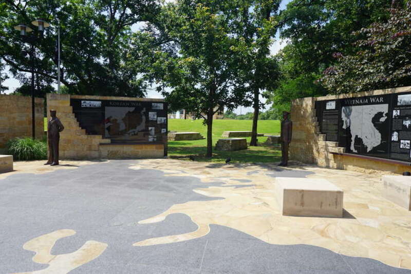 Veterans Memorial Park in Irving, Texas (United States).