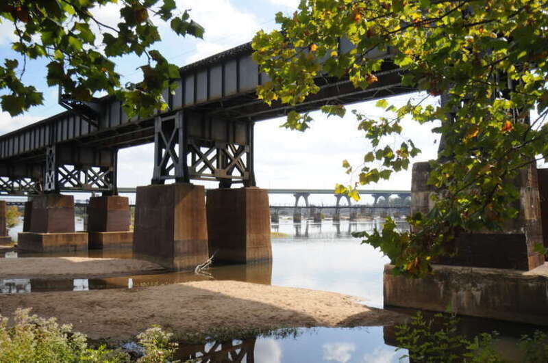 James River railway bridges, Richmond, Virginia