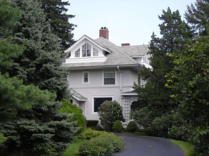 John L. Pentecost House.  Elmhurst, Illinois.  National Register of Historic Places.